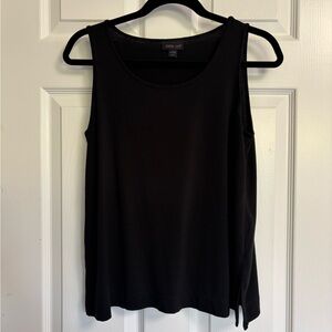 J. Jill Classic Black Tank Top